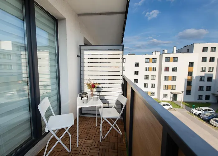Lägenhet Karpia - 50m2, Parking, Balcony - By Rentujemy *